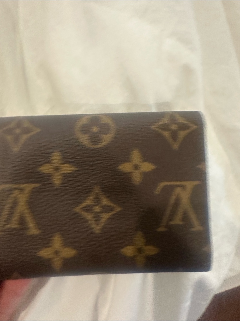 Louis Vuitton Brown Monogram Key & Card Holder with Gold-Tone Snap - Picture 9 of 11